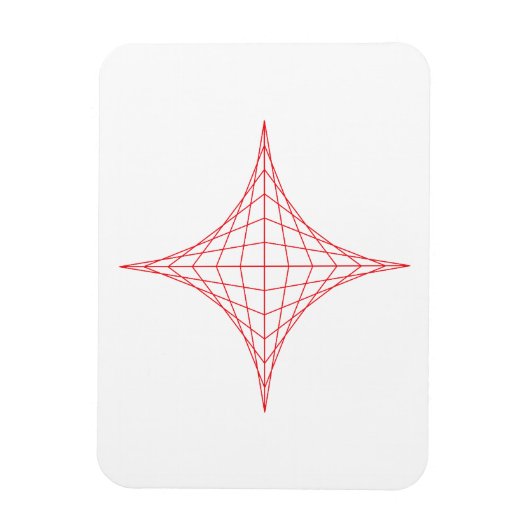 Fire (red) magnet (Vertikal)