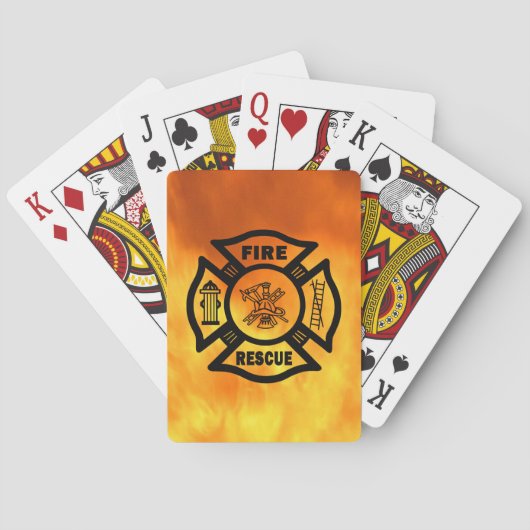 Fire Rescue Spielkarten (Rückseite)