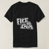 FIRE SAGA Classic T - Shirt (Design vorne)