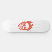 Fire Skull Skateboard (Horizontal)