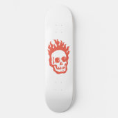 Fire Skull Skateboard (Vorderseite)