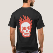 Fire Skull T-Shirt (Rückseite)