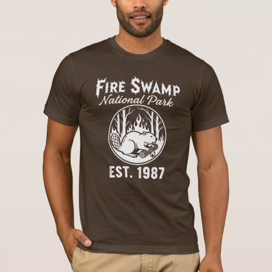 Fire Swamp National Park 1987 T-Shirt (Vorderseite)