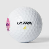Fire The Ladys Golf Balls Golfball (Logo)