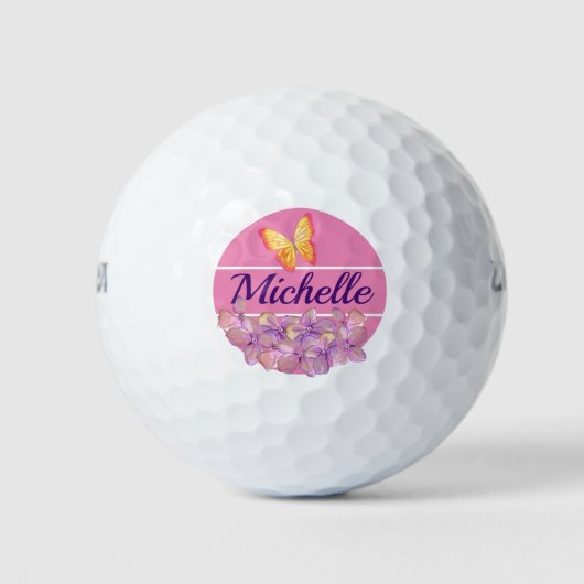 Fire The Ladys Golf Balls Golfball (Vorderseite)
