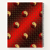 Fire Tiger Notizblock (Rückseite)