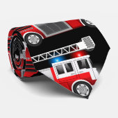 Fire Truck Krawatte (Gerollt)