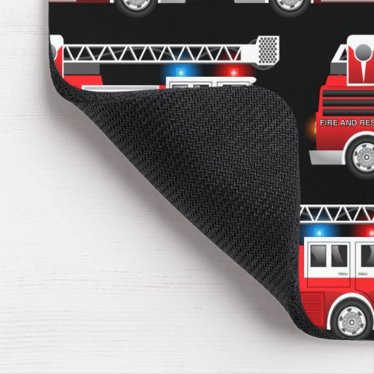 Fire Truck Mousepad (Ecke)