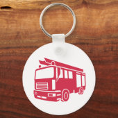 Fire Truck Schlüsselanhänger (Vorderseite)