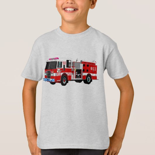 FIRE TRUCK T-Shirt (Vorderseite)