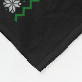 Fire Truck Xmas Tree Lighting Ugly Christmas Sweat Fleecedecke (Ecke)