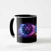 Fire vs Ice Energy Sphere Tasse (Vorderseite Links)