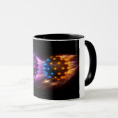 Fire vs Ice Energy Sphere Tasse (VorderseiteRechts)