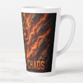 Fire vs Ice Skull 3D Shirt –  Milchtasse (Rechts)