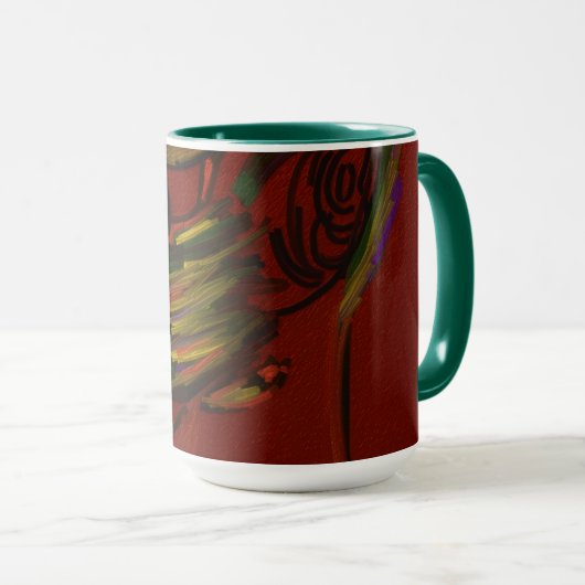 Fire Warrior Combo Mug Tasse (VorderseiteRechts)