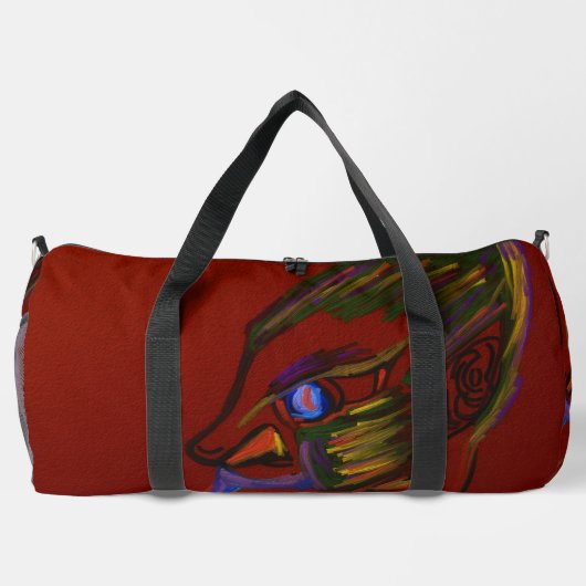 Fire Warrior Large Duffel Bag Duffle Bag (Rückseite)