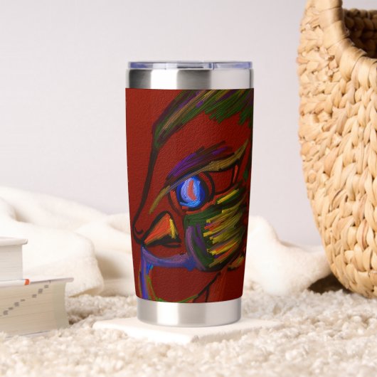 Fire Warrior Thermobecher (Wohnzimmer (gedreht))