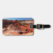 Fire Wave 5 Valley of Fire Southwest Bag Gepäckanhänger (Vorderseite horizontal)