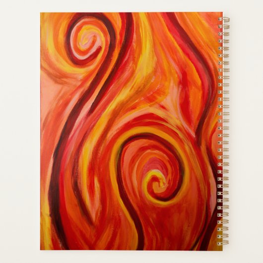 "Fire Within" Planner Planer (Rückseite)