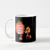 Fire Year Of The Horse – Chinese Zodiac New Year 2 Kaffeetasse (Links)