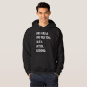 Firearms Instructor Man Myth Legend Hoodie (Vorne ganz)