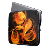 Fireball Abstrakt Art Laptop-Sieb Laptopschutzhülle (Vorderseite Links)