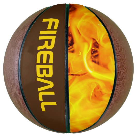 Fireball benutzerdefinierbar basketball (Vertikal)