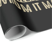 Fireball Ein Pfeil kann Ihren Namen darauf haben Geschenkpapier (Rolleneckpunkt)