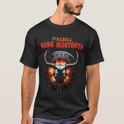 Fireball Hank ManzahnT Shirt (Vorderseite)