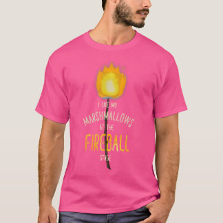 Fireball Marshmallow - geröstetes Toasted Camping T-Shirt