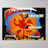 Fireball Pinball Poster (Vorne)