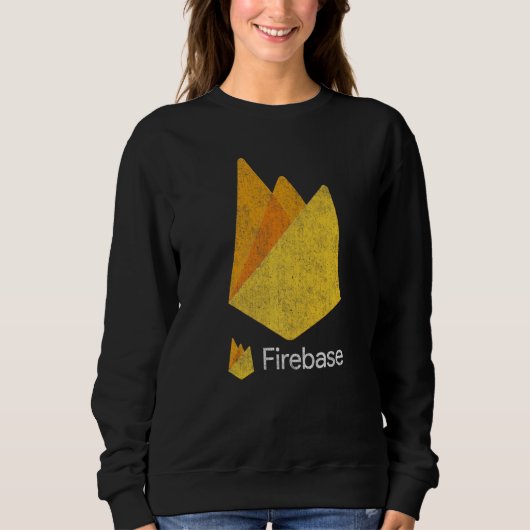 Firebase-Anwendungs- und Softwareentwicklungsplan Sweatshirt (Vorderseite)