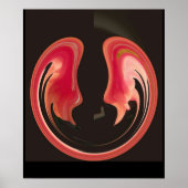 Firebird Abstrakt Poster (Vorne)