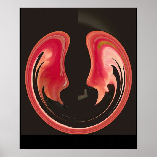 Firebird Abstrakt Poster (Vorne)