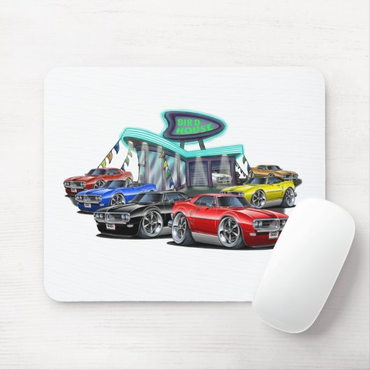 Firebird Auto-Händler 1968 Mousepad (Mit Mouse)