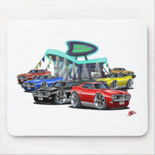 Firebird Auto-Händler 1968 Mousepad