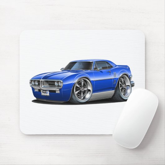 Firebird Blau-Auto 1967 Mousepad (Mit Mouse)