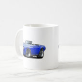 Firebird blaues Kabriolett 1969 Kaffeetasse (Vorderseite Links)
