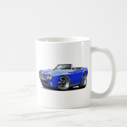 Firebird blaues Kabriolett 1969 Kaffeetasse (Rechts)