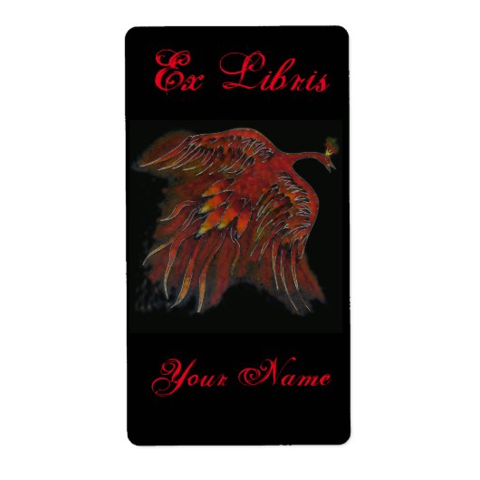 Firebird-Buchungsplatte Aufkleber-Rechteck (Vorne)