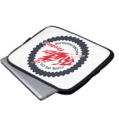 Firebird, das Vintage Zeichenwiedergabe des Laptopschutzhülle (Vorne Knopf)