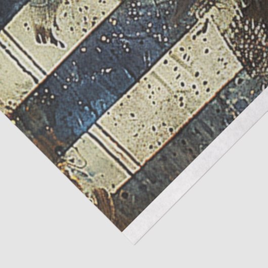 Firebird Eagle USA Flag Decoupage Seidenpapier (Ausschnitt)