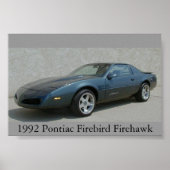 Firebird Firehawk Poster (Vorne)