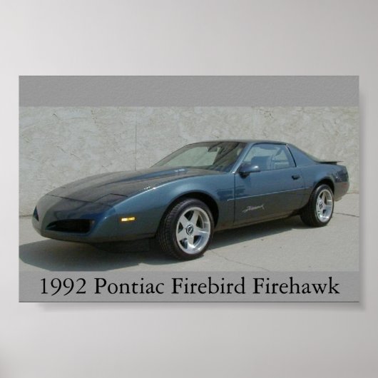 Firebird Firehawk Poster (Vorne)