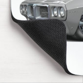 Firebird Grau-Schwarzes Spitzenauto 1969 Mousepad (Ecke)