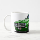 Firebird grünes Auto 1968 Kaffeetasse (Links)