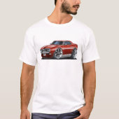 Firebird kastanienbraunes Auto 1968 T-Shirt (Vorderseite)