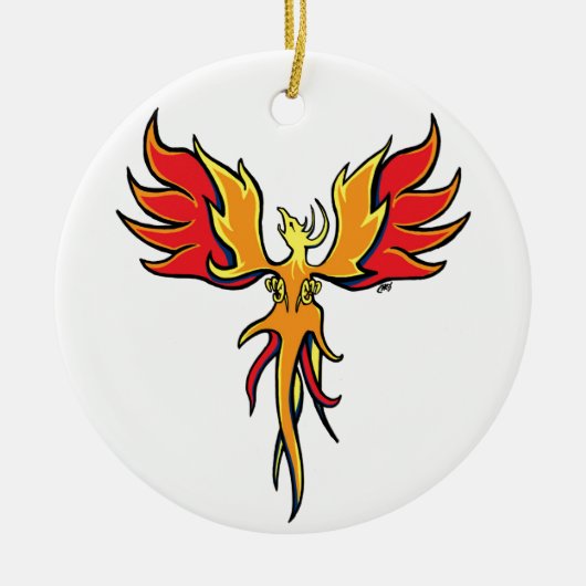 Firebird Keramikornament (Vorne)