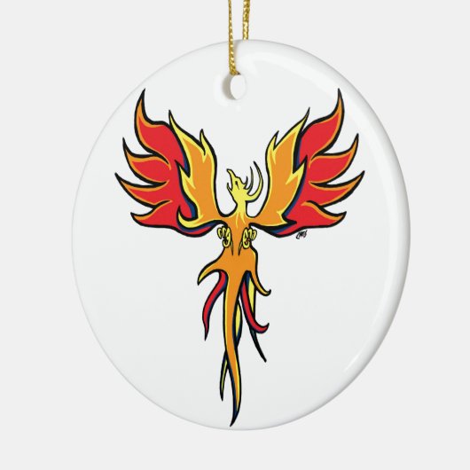 Firebird Keramikornament (Links)