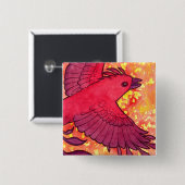 Firebird Knopf Button (Vorne & Hinten)